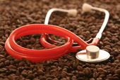 coffee and stethoscope