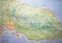 jamaican map